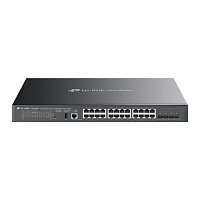 Omada 24-Port Gigabit Stackable Lite L3 Managed PoE++ Switch with 4 10G Slots