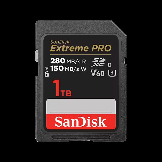 SanDisk Extreme PRO 1TB 280MB/s V60 UHS-II
