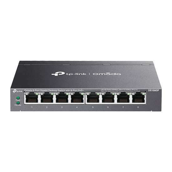 DS108GP TP-link Omada, 8G, 8 PoE+, switch