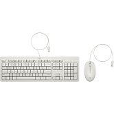HP 225 Kabelová myš a klávesnice Cashmere White