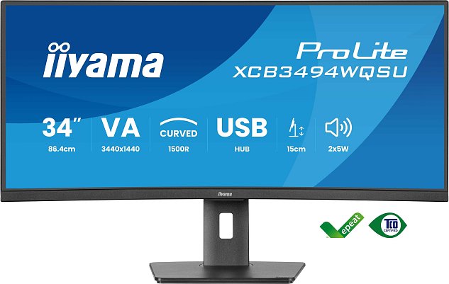 iiyama ProLite/XCB3494WQSU-B1/34