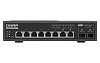 QNAP switch QSW-L3208-2C6T (6x 10GbE port, 2x 10G SFP+/NBASE-T Combo, Lite Managed)