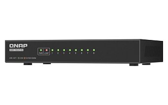 QNAP switch QSW-1108-8T-R2 (8x 2,5GbE port, pasivní chlazení, podpora 100M/ 1G/ 2,5G) QNAP switch QSW-1108-8T-R2 (8x 2,5GbE port, pasivní chlazení, podpora 100M/ 1G/ 2,5G)