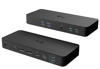 i-tec USB-C Intelligent Triple Display Docking Station, Power Delivery 100W