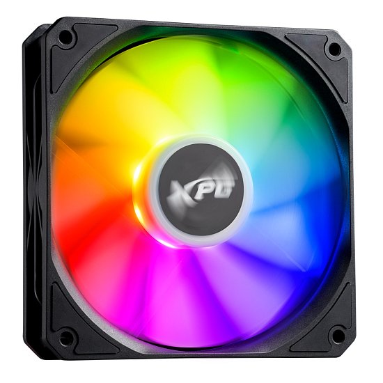 Adata XPG Vento R 120mm fan RGB černý PWM