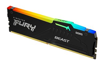 Kingston FURY Beast EXPO/DDR5/64GB/5600MHz/CL40/1x64GB/RGB/Black