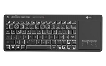 Klávesnice C-TECH WLTK-03, Dual, Touchpad