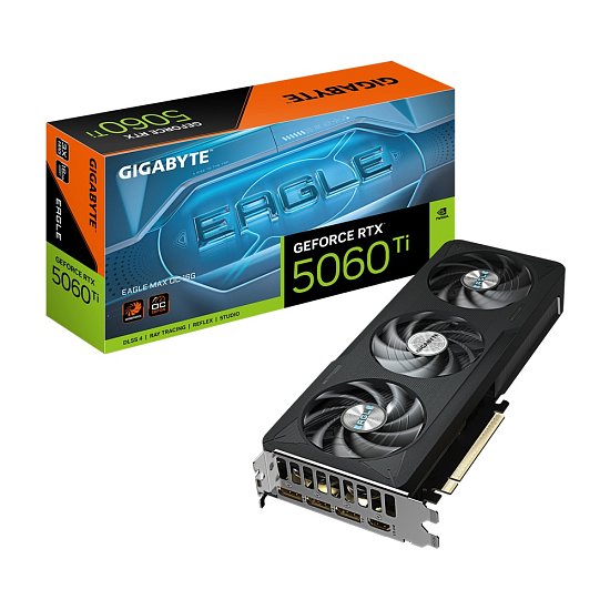 GIGABYTE GeForce RTX 5060 Ti EAGLE MAX/OC/16GB/GDDR7