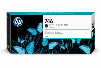 HP 746 300-ml Matte Black Ink Cartridge HP 746 300-ml Matte Black Ink Cartridge