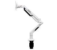 Držák na monitor DESQ s plynovou pružinou - bílý