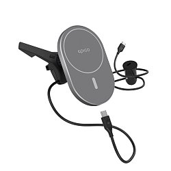 Epico Ellipse MagSafe Car Charger  - vesmírně šedá