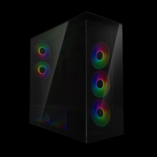 ARCTIC Xtender (Black) black window w/o GPU