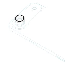 Epico Alu Lens Protectors iPhone Air - stříbrná