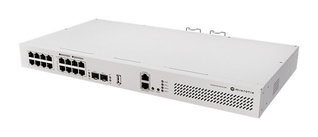 MikroTik CRS418-8P-8G-2S+RM, Cloud Router Switch