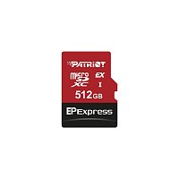 Patriot EP Express/Micro SDXC/512GB/UHS-I U3 / Class 10