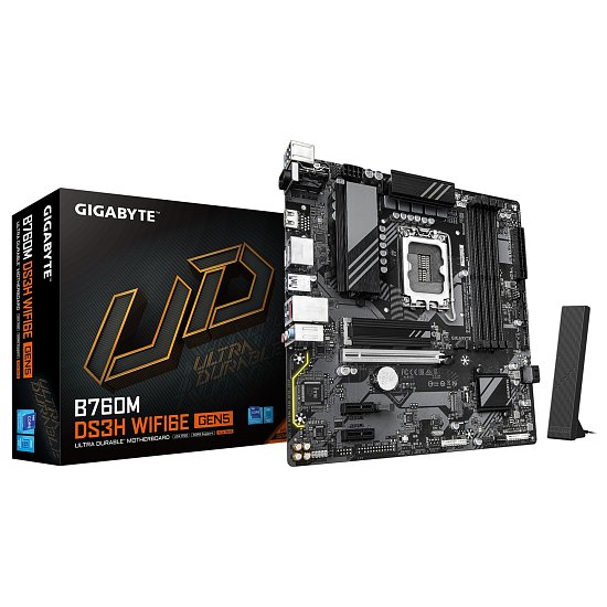 GIGABYTE B760M DS3H WIFI6E GEN5/LGA 1700/mATX