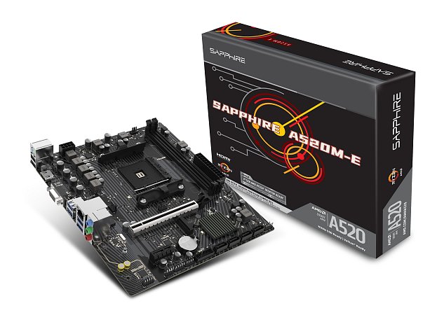 SAPPHIRE A520M-E/AM4/mATX