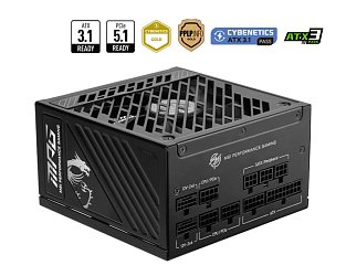MSI zdroj MPG A850G PCIE5 850W 80PLUS GOLD m