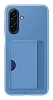Samsung Zadní kryt s kapsou na kartu A17 Blue