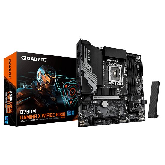 GIGABYTE B760M GAMING X WIFI6E GEN5/LGA 1700/mATX