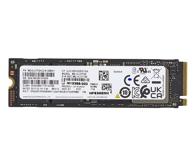 HP/1TB/SSD/M.2 NVMe/Černá/3R