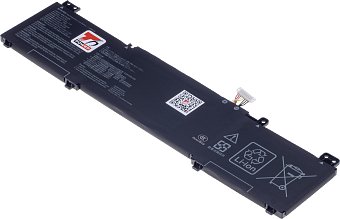 Baterie T6 Power pro Asus ZenBook Flip UM462DA, UX462DA, Q406DA, 3684mAh, 42Wh, 3cell, Li-pol