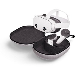 Meta Quest Compact Carrying Case, Quest 3/3S, Refreshed Compact