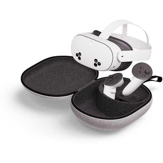 Meta Quest Compact Carrying Case, Quest 3/3S, Refreshed Compact