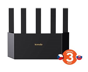 Tenda TE3L BE3600 WiFi 7 Mesh Router, 3570 Mb/s, 3x GWAN / GLAN, IPv6, VPN, WPA3, Wi-Fi+, CZ app