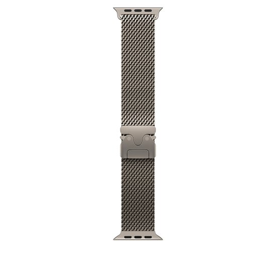 Watch Acc/49/Natural Titanium Milanese Loop - S