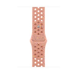 Watch Acc/46/Alpenglow Pink Nike Sport Band - M/L Watch Acc/46/Alpenglow Pink Nike Sport Band - M/L