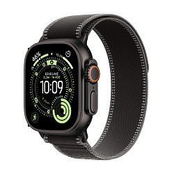 Apple Watch Ultra 3/49/Elegant Band/Black/Charcoal