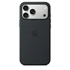 iPhone 17 Pro Max Silicone Case with MS – Black