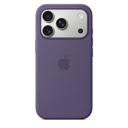 iPhone 17 Pro Silicone Case with MS – Purple Fog