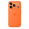 iPhone 17 Pro Silicone Case with MS – Orange
