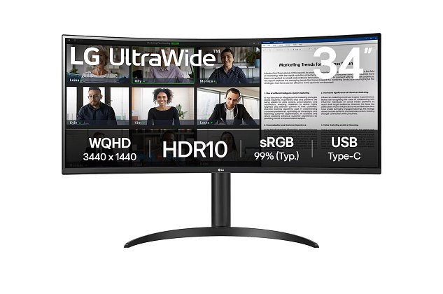 LG UltraWide/34WR55QK-B/34