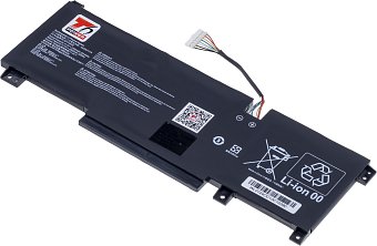 Baterie T6 Power pro MSI BTY-M492, 4700mAh, 53,5Wh, 3cell, Li-pol, white connector