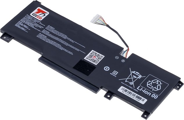 Baterie T6 Power pro MSI BTY-M492, 4700mAh, 53,5Wh, 3cell, Li-pol, white connector