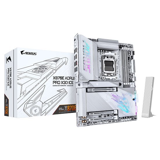 GIGABYTE X870E AORUS PRO X3D ICE/AM5/ATX