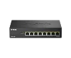 D-Link DMS-108P/E, 8x 2.5G PoE, Unmanaged Switch, Metal