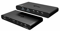 i-tec KVM Docking Station HDMI for 2 hosts, Power Delivery 2x 100W