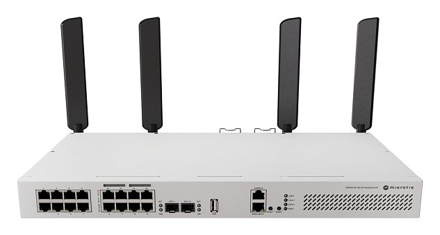 MikroTik CRS418-8P-8G-2S+5axQ2axQ-RM, Cloud Router Switch