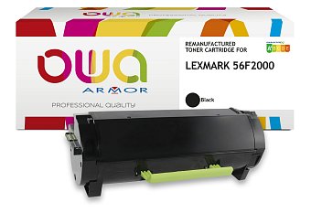 OWA Armor toner kompatibilní s Lexmark 56F2000, černá/black,6000str. OWA Armor toner kompatibilní s Lexmark 56F2000, černá/black,6000str.