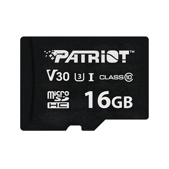 Patriot VX V30 U3/Micro SDHC/16GB/UHS-I U3 / Class 10