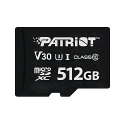 Patriot VX V30 U3/Micro SDXC/512GB/UHS-I U3 / Class 10