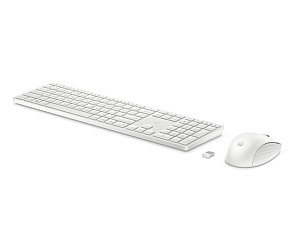 HP 655 Wireless keyboard mouse White