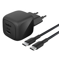 BELKIN 45W USB PD nabíjecí adaptér černý + 1m USB-C kabel