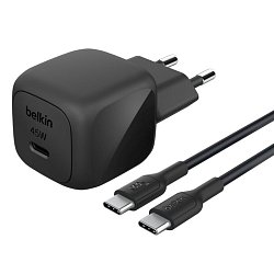 BELKIN 45W USB PD nabíjecí adaptér černý + 1m USB-C kabel