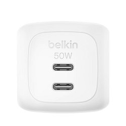BELKIN BOOSTCHARGE 50W 2 porty USB-C bílý