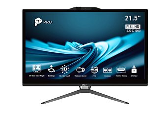 MSI PRO AP222T i5-14400/FHD/8/512/W11P/BL MSI PRO AP222T i5-14400/FHD/8/512/W11P/BL